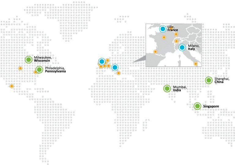 Locations Map