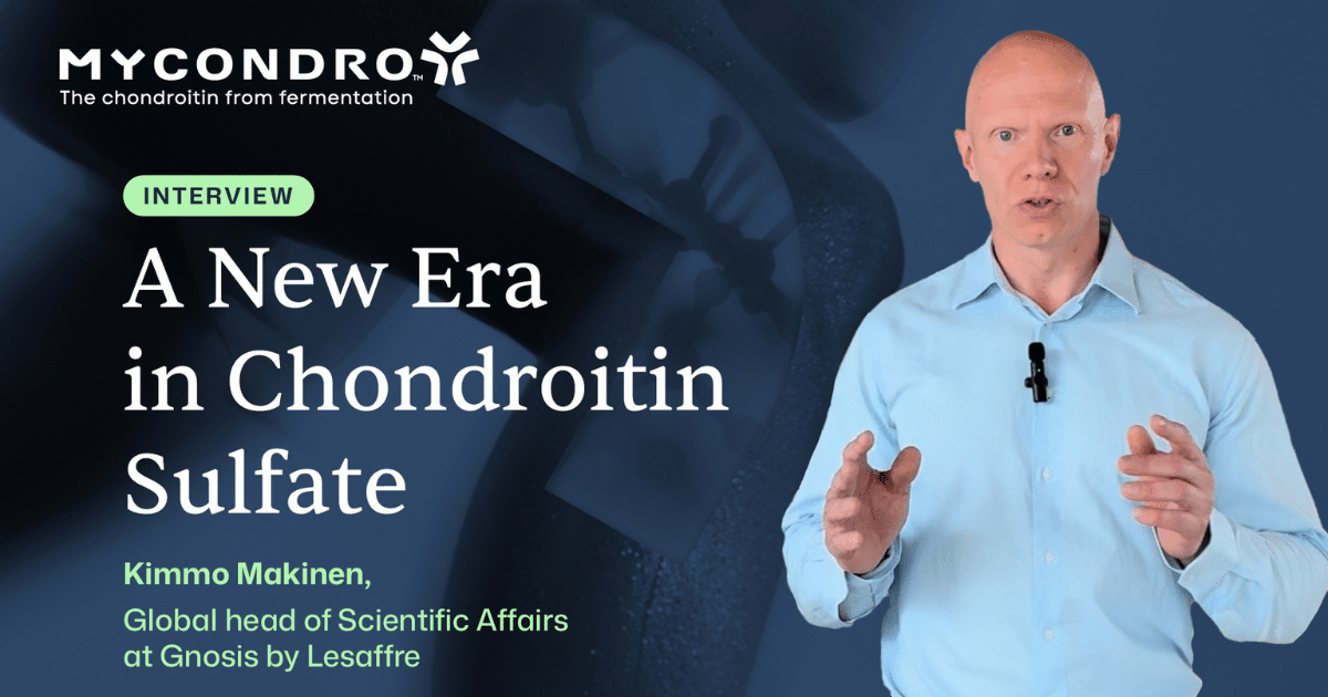 Video: Discover the next generation of chondroitin sulfate